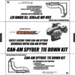 Can Am Spyder Tie Down kit